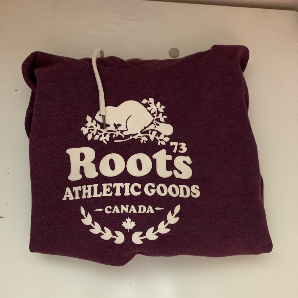 burgundy hoodie